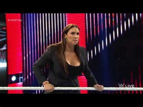 stephanie mcmahon tit slip|Stephanie McMahon Slip In The Ring WWE RAW 28th June 2021